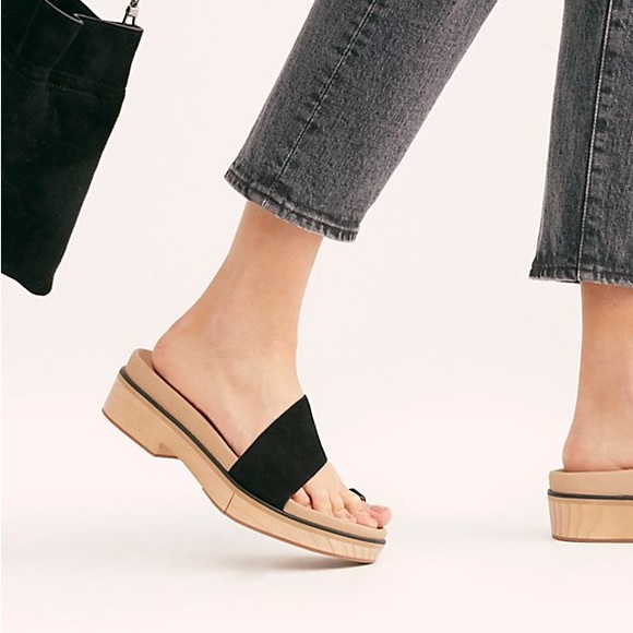 Free People Azure footbed clog sandals, 7 - Picture 2 of 5